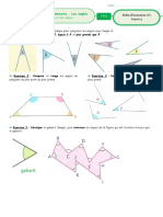 Fiche 7 Comparer Des Angles