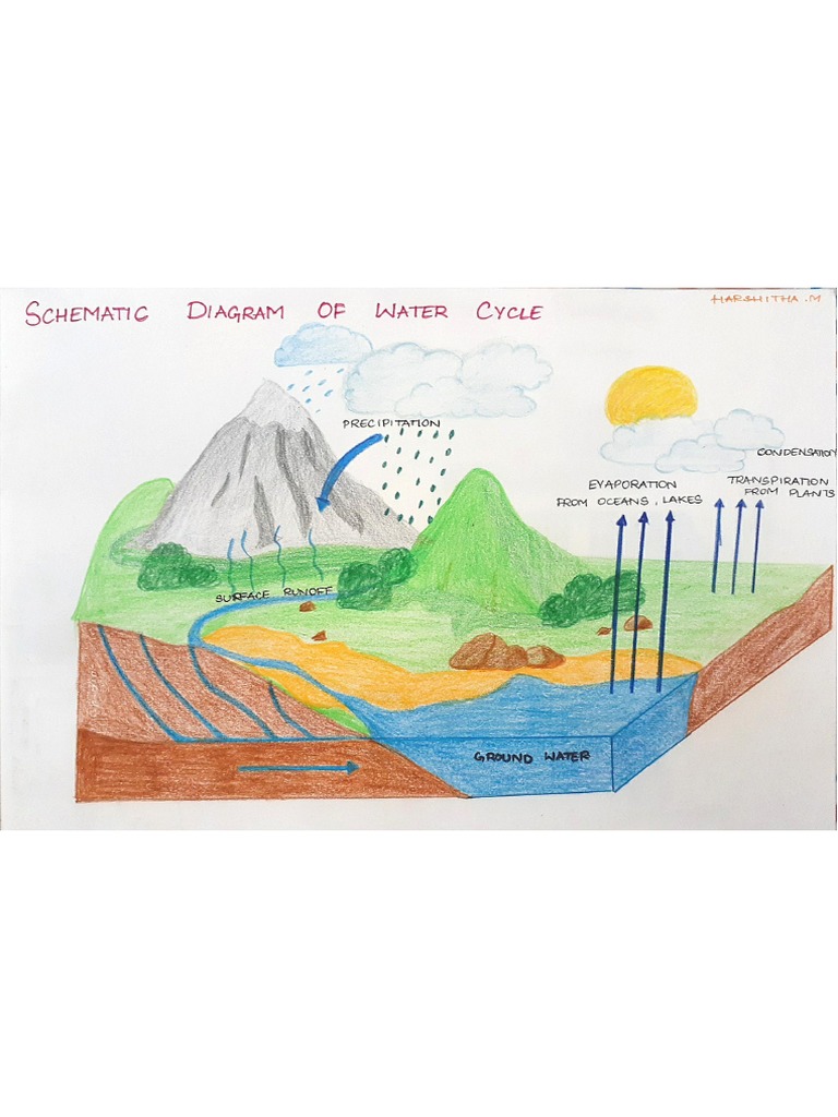 Building Services-01 - Schematic Diagram of Water Cycle | PDF