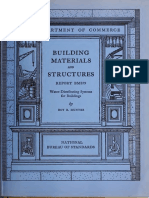 Water-Distributing Systems For Buildings - BMS79 - Roy B. Hunter