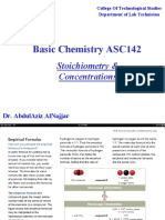 General Chem-Stoichiometry PDF