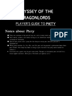 Player's Guide To Piety
