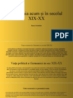 Germania Acum Și În Secolul XIX