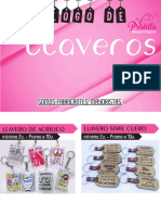 Catalogo de Llaveros