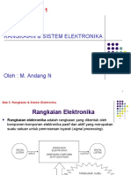 Bab 3 - Rangkaian Sistem Elektronika