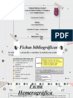 Elaboración de Fichas