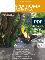 Boletín mensual de Terapia Homa Argentina Año 2 Nro 10