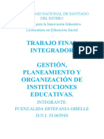 Gestion Institucional