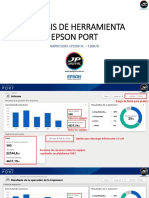 Análisis de Herramienta Epson Port: Impresora Epson SC - F10070