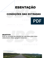 Apresentação: Condições Das Estradas