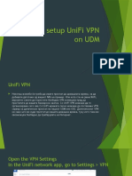 How To Setup Unifi VPN On Udm
