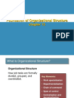 Chapter 15 - Foundation of Organization Structure