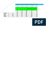 Nombre Jose Carlos Antonio Juan Mario Pedro: Tarea 1 Tercer Parcial Formulas en Excel