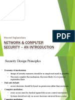 Security Design Principles for Simple and Robust Systems
