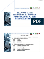 Chapitre 2 - LES FONCTIONS DU SI