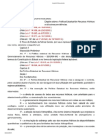 MINAS GERAIS Lei nº 13.199 de 29 de janeiro de 1999 Dispõe sobre a Política Estadual de Recursos Hídricos