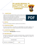 Manual de Orientaciones - I Camporí Regional