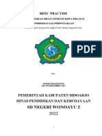 SD Negeri Wonoayu 2: Best Practise