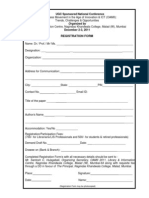 OAMII 2011-Registration Form