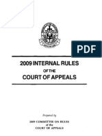 Court of Appeals Internal Rules