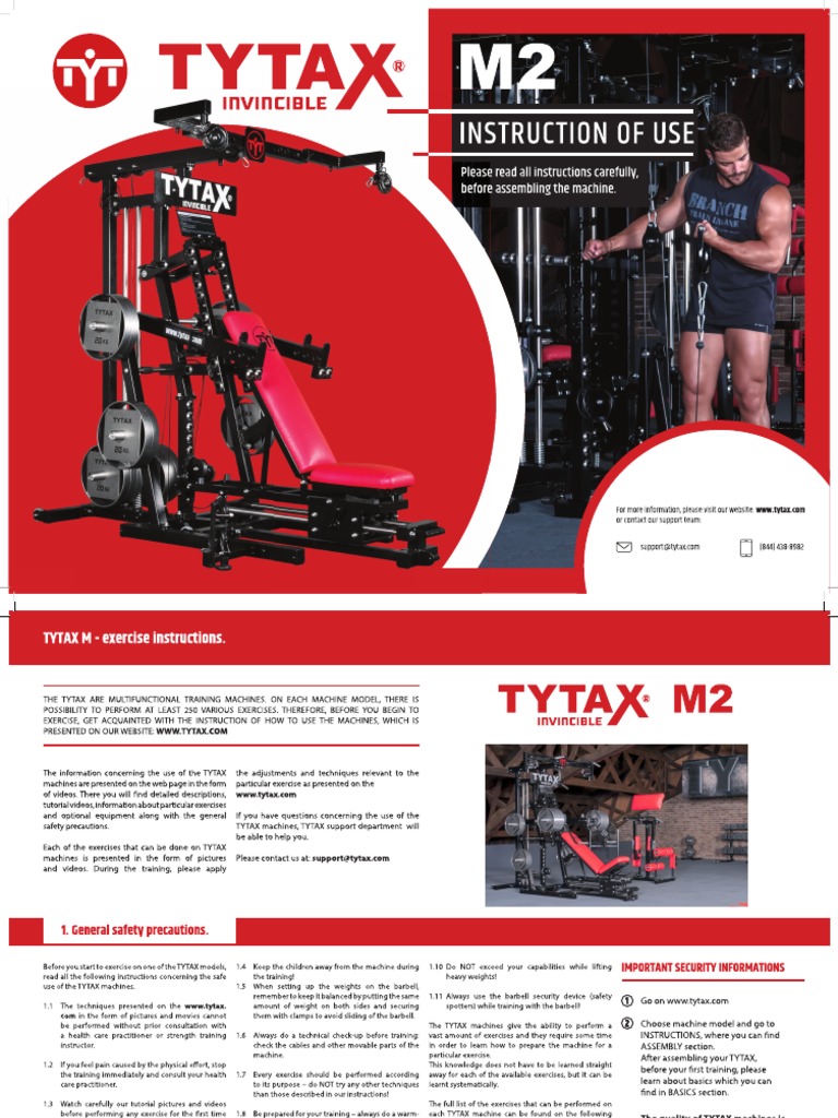 Banc De Musculation Machine De Musculation TYTAX T3-X - 7 Stations D' Entraînement - Compacte Et Polyvalente - Idéale Pour La Maison Ou Les Petits Clubs Tytax T1 X Prix