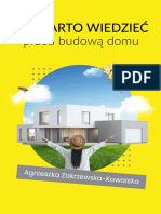 Co Warto Wiedzieć Przed Budową Domu PDF