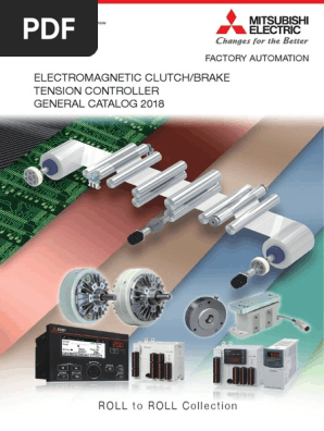 ÆTHER Tension Controller Electromagnetic Clutch/Brake General Catalog