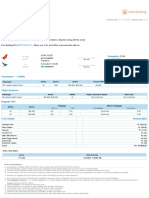 Delhi to Hong Kong flight booking confirmation