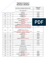 Teacher's Course Schedule PDF