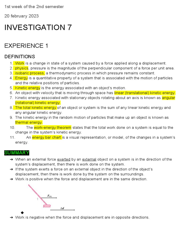 Physics 2nd Semester Notes Pdf Force Physics