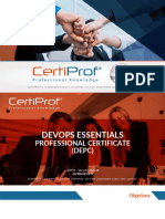 Devops Essentials Professional Certificate (Depc)