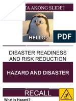 Disaster Readiness and Risk Reduction Guide