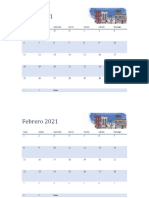 Calendario de Cualquier Año Con Ilustraciones de Estaciones1