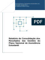 Relatório Consolidado Pnaes 3ra. Rodada