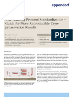 Cell Thawing Protocol Standardization - Guide For More Reproducible Cryo-Preservation Results