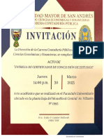 INVITACIÓN Y PROGRAMA