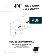 BUNN TITAN DUAL SERVICE AND TROUBLESHOUTING