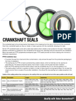 Crankshaft Seals: Quality With Value Guaranteed