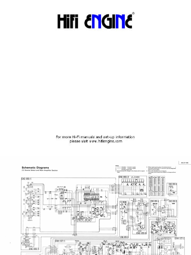 JVC Ax-311bk Schematics PDF | PDF