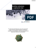 Genética, Estructura y Replicación Viral