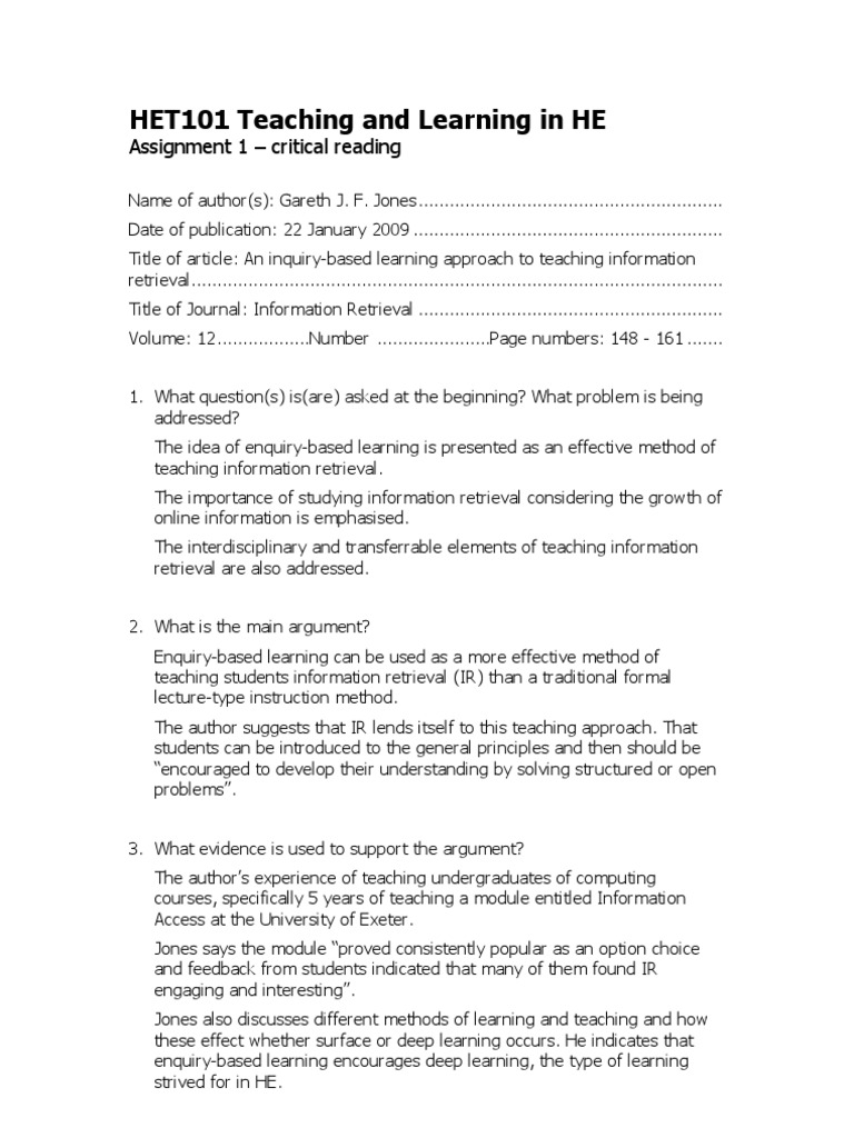 Scientific article review example picture