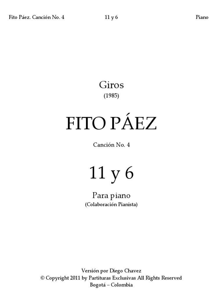 Giros Fito Paez PDF