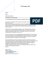 Recommendation Letter Format PDF