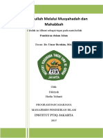 Ma'rifatullah Melalui Musyahadah Dan Mahabbah: Makalah Ini Dibuat Sebagai Tugas Pada Mata Kuliah