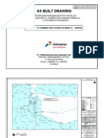 AS BUILT DRAWING PIPA PENYALUR GAS