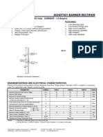 1N5817 - 1N5819 Schottky Barrier Rectifier: Features Mechanical Data