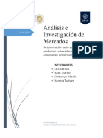 Análisis e Investigación de Mercado