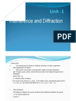 Interference and Diffraction