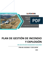 Plan de Gestión de Incendio Y Explosión: San Cristobal Carahuacra Mine