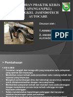 Lapangan (PKL) Bengkel Jasindotech Autocare: - Laporan Praktik Kerja