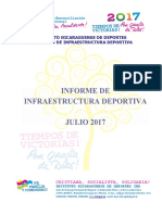 Instituto Nicaraguense de Deportes Dirección de Infraestructura Deportiva
